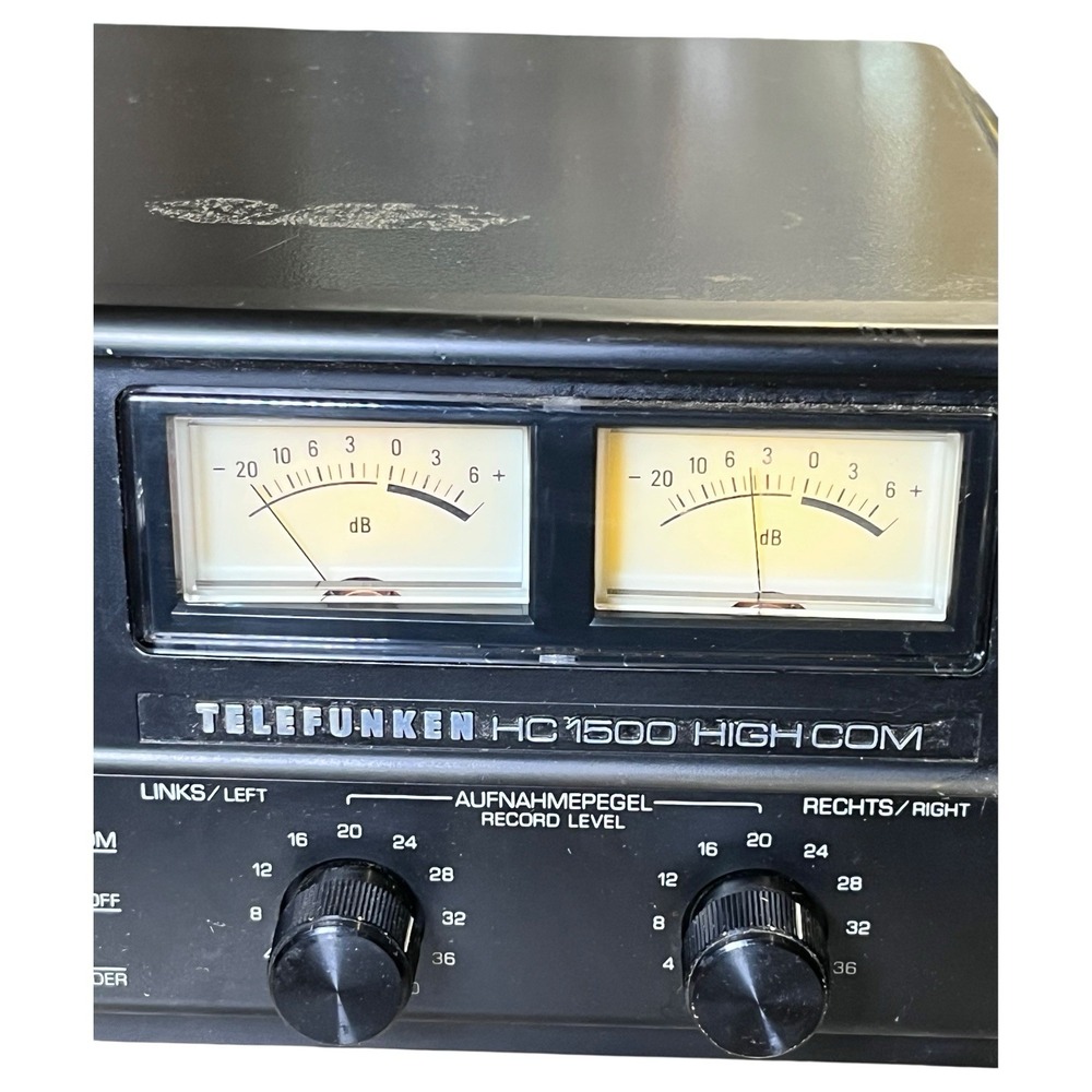 German Hi-Fi Telefunken HC1500 High‑Com Tape Deck Cassette Player Repair - Picture 9 of 16